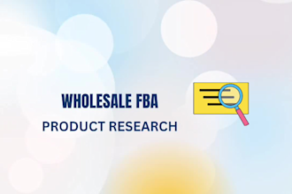 provide expert amazon wholesale fba product research for high profits