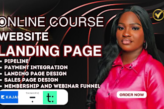 create timeless online course website on kajabi, thinkific, teachable, podia