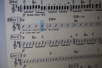 make accurate music transcription, chord charts and lead sheets