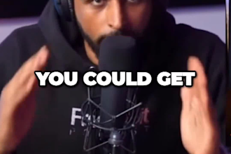create a ugc tiktok podcast video ad in english or spanish