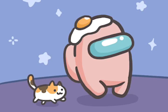 create custom among us art gif or png