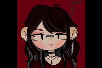 make a cute icon avatar for logo, youtube, twitch, pfp