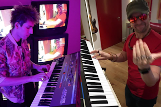 do a professional synthesizer recording for your track
