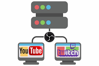 setup multistream for obs setup