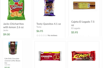 buy and send you a box of snacks from costa rica