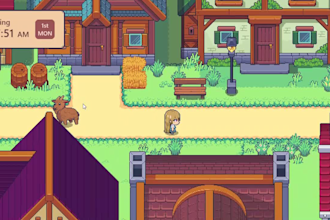pixel art house and building designs