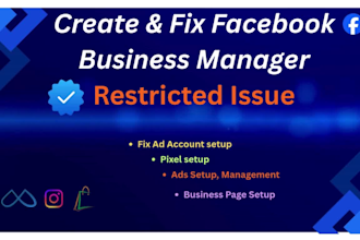 fix issues meta business manager and restricted ad accounts