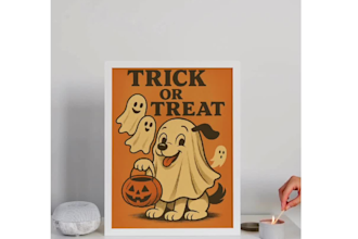 generate image by using ai program and do a poster via canva