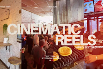 create short form restaurants marketing videos for instagram