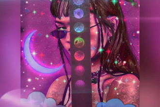 illustrate an album cover for your music