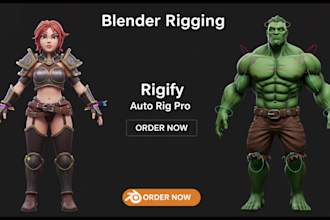 rig your 3d character professionally in blender