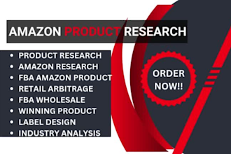 do winning product research, hunt for amazon fba, dropshipping, online arbitrage