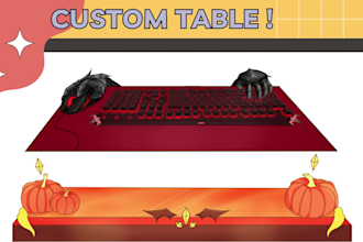 make or create vtuber 2d props or assets as your request