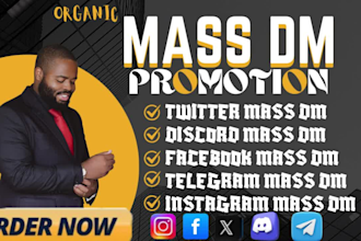 facebook mass dm discord mass dm daily outreach direct message telegram mass dm