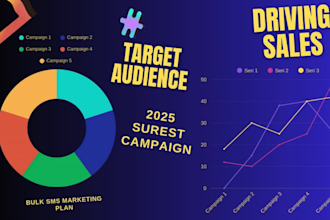 create and blast 1 million bulk sms campaign, mass emails,  for your business