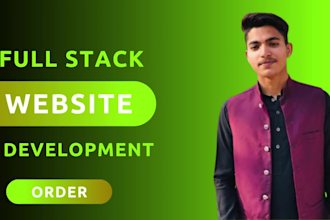 design and develop a modern, responsive website as your full stack developer