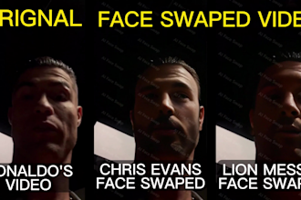 realistic face swap head swap ai face swap video face replacement head faceswap