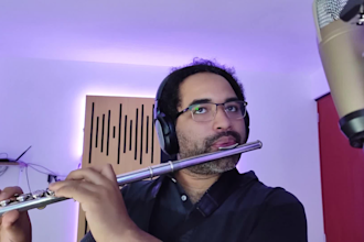 record a professional flute solo or parts
