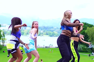 do perfect tiktok dance, twerk dance, hiphop dance, group dance to your song