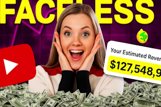 edit cash cow finance youtube videos for faceless channel