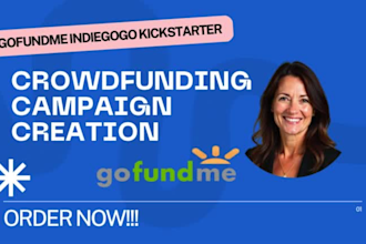 charity crowdfunding promotion 501c3 church website nonprofit gofundme donation