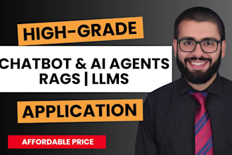 do rag application chatbot ai agent llms in langchain crew ai openai for ai saas