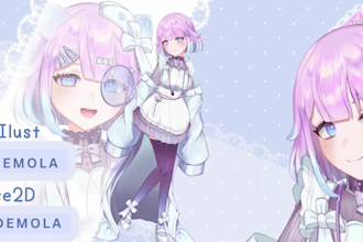 draw and rig live2d vtuber model, anime vtuber, vtuber rigging, vtube studio