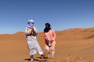 happy birthday gift from sahara africa desert
