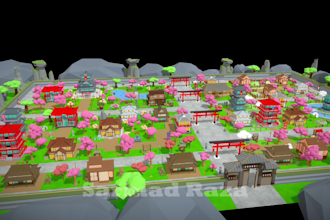 design 3d game environments and backgrounds in unity 3d