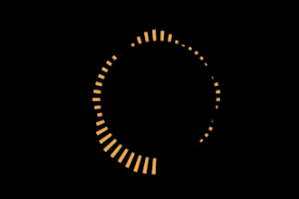 create a musical visualization video