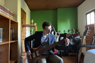 record a bass line