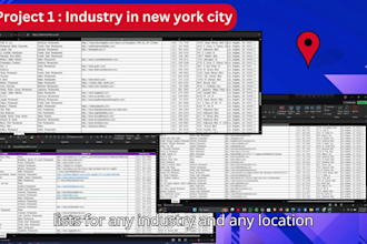 be your professional google maps scraper and b2b lead generator