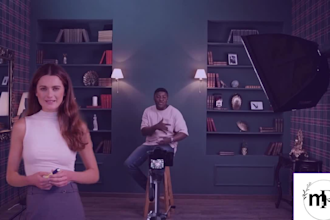 make synthesia ai spokesperson video with a human avatar in all languages