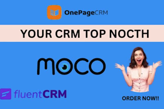 be your expert in fluentcrm onepagecrm and moco for seamless email