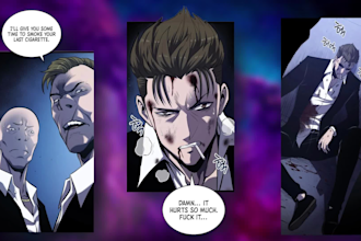 create a professional manhwa recap video for your youtube