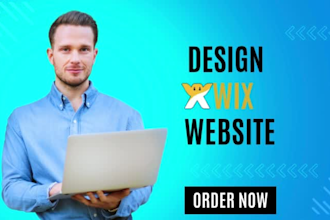 build wix website design, wix website redesign, or wix business website design