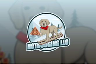 design custom animal mascot logo of dog, cat, or any animal