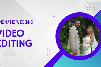 wedding video editing, highlight video, cinematic taeser