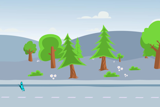 create an animated video with background and sound design