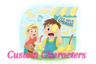 draw lively illustrations for children storybook