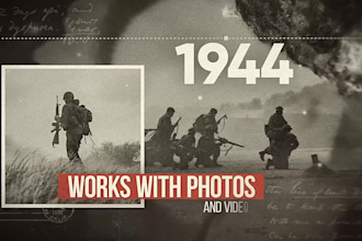 create faceless history youtube documentary video editing