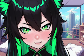 design and rig live2d anime streaming vtuber model vtuber rigging commission