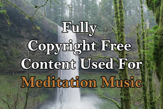 create HD quality copyright free meditation and relaxing music videos