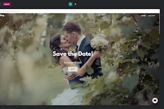 help you create a wedding website with an online rsvp invitation