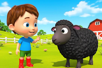 create 3d kids nursery rhymes videos