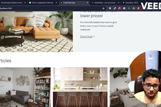 be your nextjs developer to create a nextjs website with typescript and tailwind