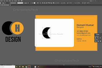 design your business cards stationery items design