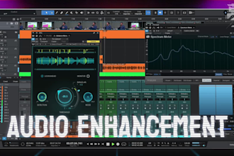 edit, clean, and mix your audio professionally