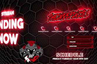 create an animated stream starting soon screen for twitch