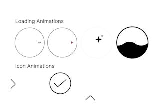 svg lottie json animation for webistes or apps